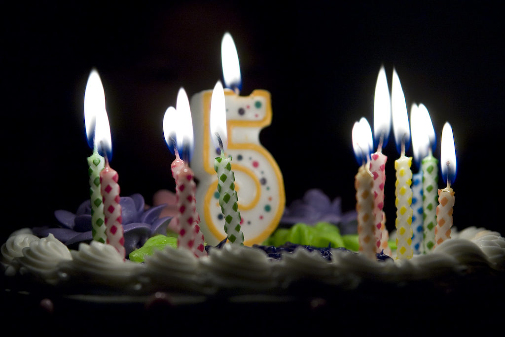 5th birthday cake
