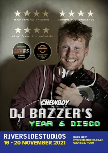 dj bazzer poster RS Blue